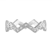 Load image into Gallery viewer, Lucia Diamond Stacking Bands