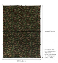 Load image into Gallery viewer, Aqua Quest Defender Large Olive Tarp 13x10