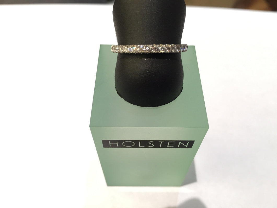 Platinum Diamond Wedding Band - from Holsten Jewelers
