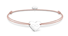 Load image into Gallery viewer, Sterling Silver Heart Charm Bracelet
