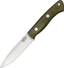 Load image into Gallery viewer, Aurora Green Canvas Micarta
