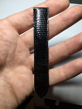 Load image into Gallery viewer, Cartier Deployment Black Lizard Strap size 17.5/16 - from Holsten Jewelers
