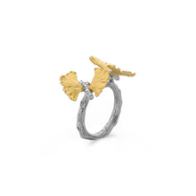 Load image into Gallery viewer, Butterfly Gingko Double Butterfly Ring - from Holsten Jewelers
