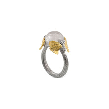 Load image into Gallery viewer, Butterfly Gingko Double Butterfly Dome Ring - from Holsten Jewelers
