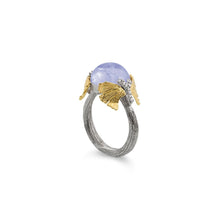 Load image into Gallery viewer, Butterfly Gingko Double Butterfly Dome Ring - from Holsten Jewelers
