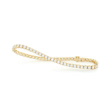 Load image into Gallery viewer, 14K White Gold 4 Prong Diamond Tennis Bracelet
