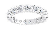Load image into Gallery viewer, 14k White Gold Diamond Eternity Band
