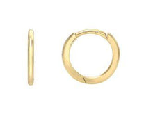 Load image into Gallery viewer, 14k Yellow Gold Small Huggie Earrings
