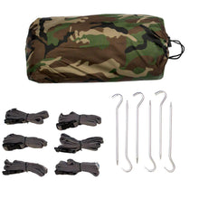 Load image into Gallery viewer, Aqua Quest Defender Square Camo Tarp 10x10 KIT
