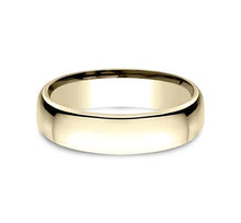 Load image into Gallery viewer, 14k Yellow Gold  5.5mm Comfort Fit Wedding Band - from Holsten Jewelers
