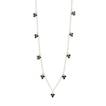 Load image into Gallery viewer, Frieda Rothman Industrial Finish 3 Point Charm 36" Necklace - from Holsten Jewelers
