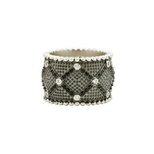 Load image into Gallery viewer, Frieda Rothman Industrial Finish Cigar Band Ring - from Holsten Jewelers
