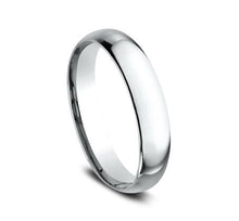 Load image into Gallery viewer, 14k White Gold 4mm Comfort Fit Wedding Band - from Holsten Jewelers
