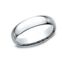 Load image into Gallery viewer, 14k White Gold  5mm Comfort Fit Wedding Band Size 8 - from Holsten Jewelers
