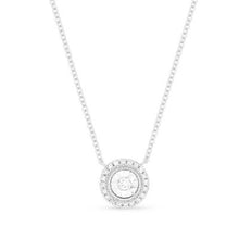 Load image into Gallery viewer, 14k  Gold Diamond Cluster Pendant
