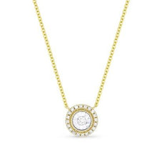 Load image into Gallery viewer, 14k  Gold Diamond Cluster Pendant
