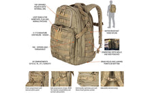 Load image into Gallery viewer, 5.11 Rush 24 Backpack - OD Green
