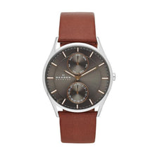 Load image into Gallery viewer, Holst Brown Leather Multifunction Watch - from Holsten Jewelers
