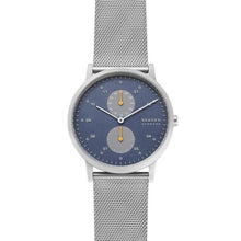 Load image into Gallery viewer, Kristoffer Silver Steel-Mesh Watch - from Holsten Jewelers
