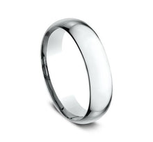 Load image into Gallery viewer, 14k White Gold 6mm Comfort Fit Wedding Band Size 8 - from Holsten Jewelers
