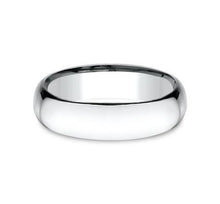 Load image into Gallery viewer, 14k White Gold 6mm Comfort Fit Wedding Band Size 8 - from Holsten Jewelers
