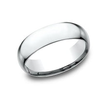 Load image into Gallery viewer, 14k White Gold 7mm Comfort Fit Wedding Band Size 8 - from Holsten Jewelers
