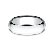 Load image into Gallery viewer, 14k White Gold 7mm Comfort Fit Wedding Band Size 8 - from Holsten Jewelers

