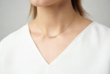 Load image into Gallery viewer, Frieda Rothman Clover Bar Pendant Necklace - from Holsten Jewelers
