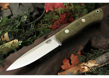 Load image into Gallery viewer, Aurora Green Canvas Micarta
