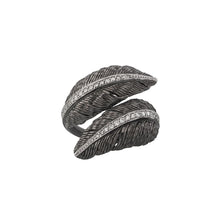 Load image into Gallery viewer, Feather Bypass Ring - from Holsten Jewelers
