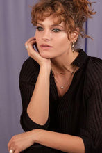 Load image into Gallery viewer, Lucia 5 Station Necklace with Diamonds
